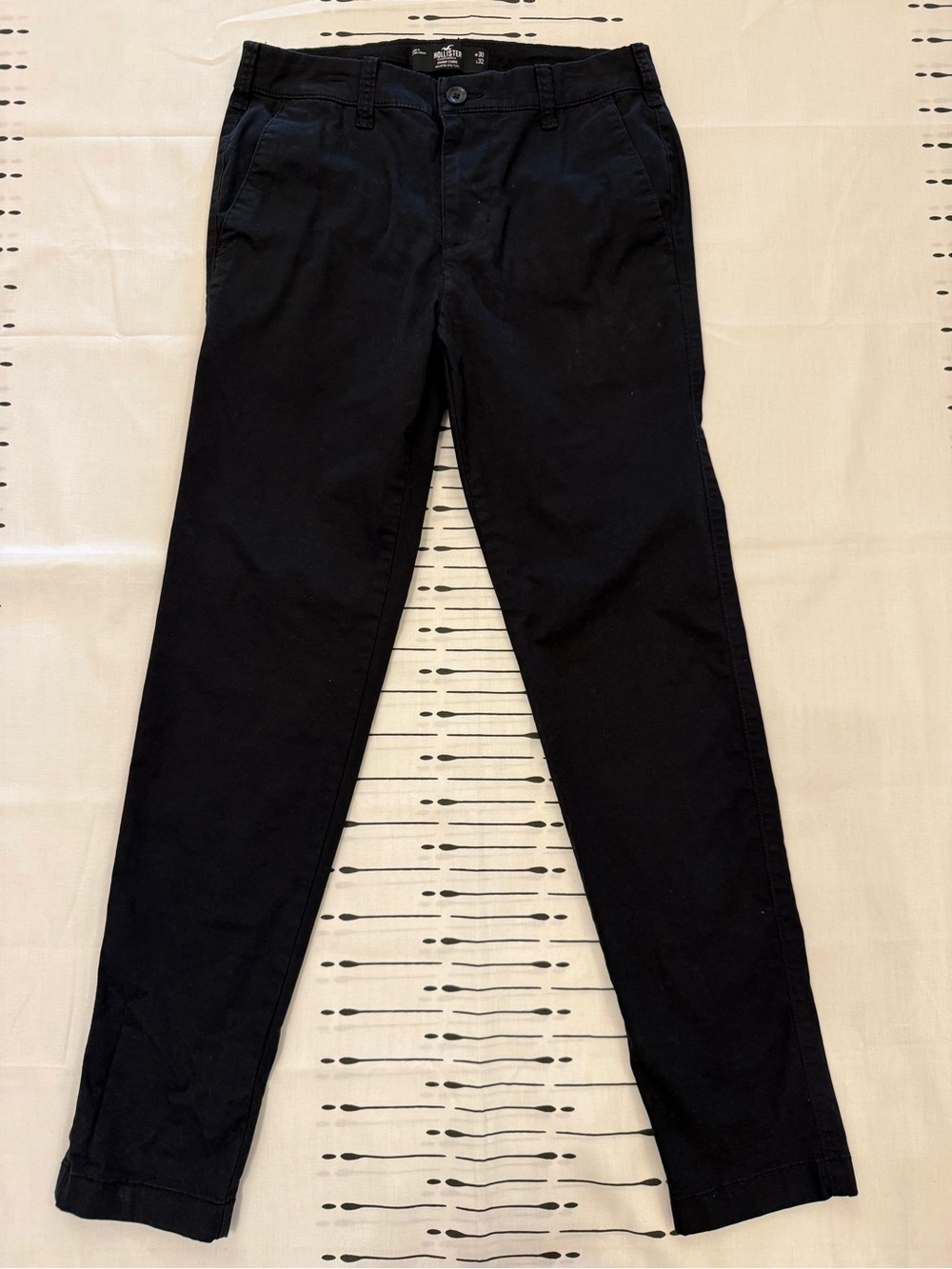 Hollister Black Skinny Chino Pants